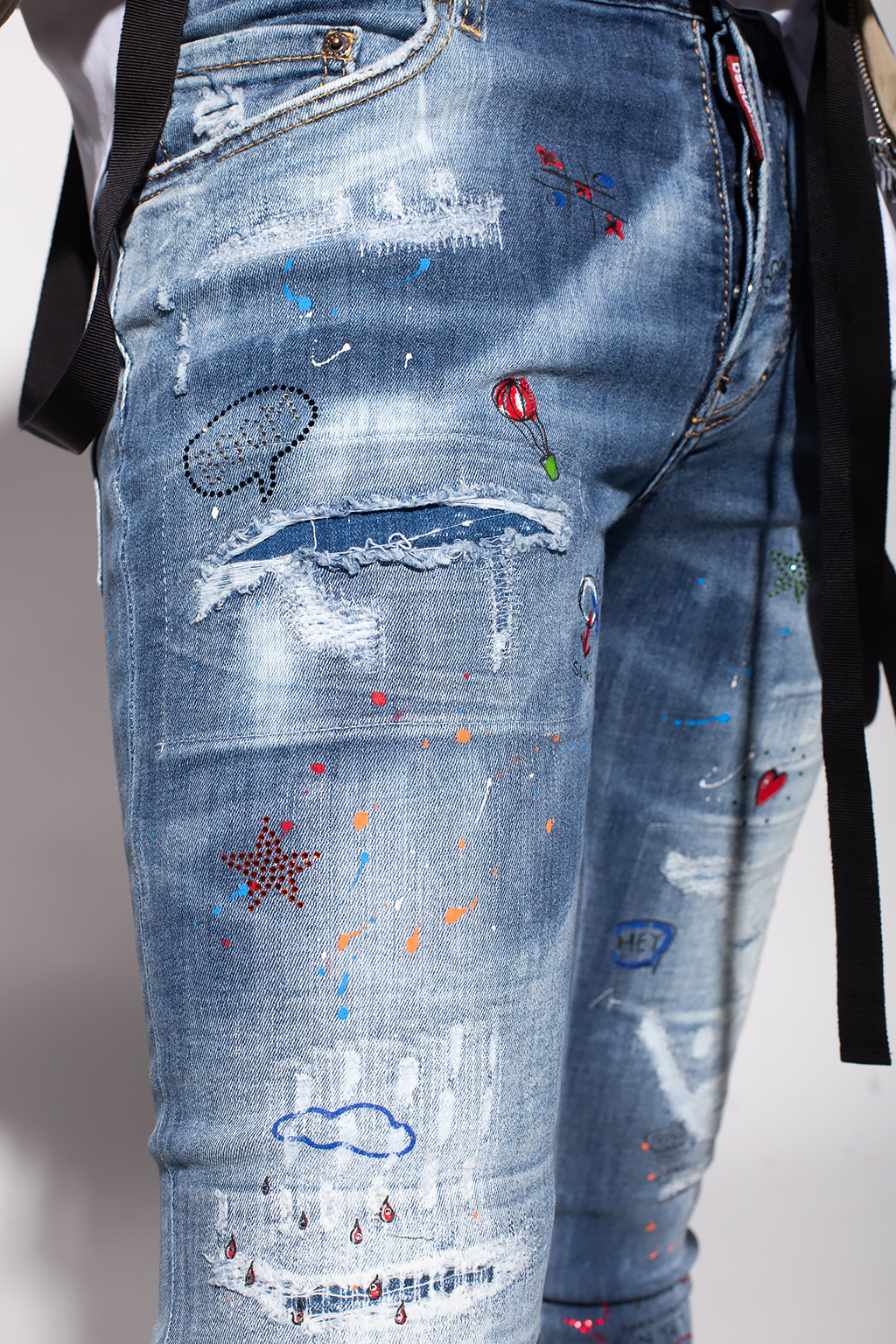 Blue 'Super Twinky Jean' jeans Dsquared2 - Vitkac Canada